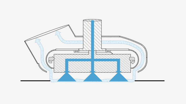 ringspaltabsaugung grafik